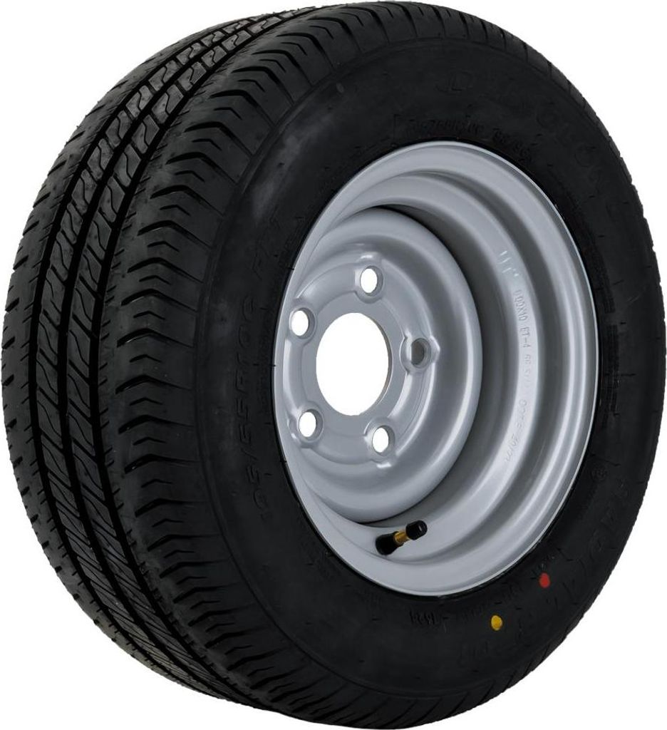 Verstärktes Anhängerrad - LINGLONG Reifen 195/55 R10C Produktbild 