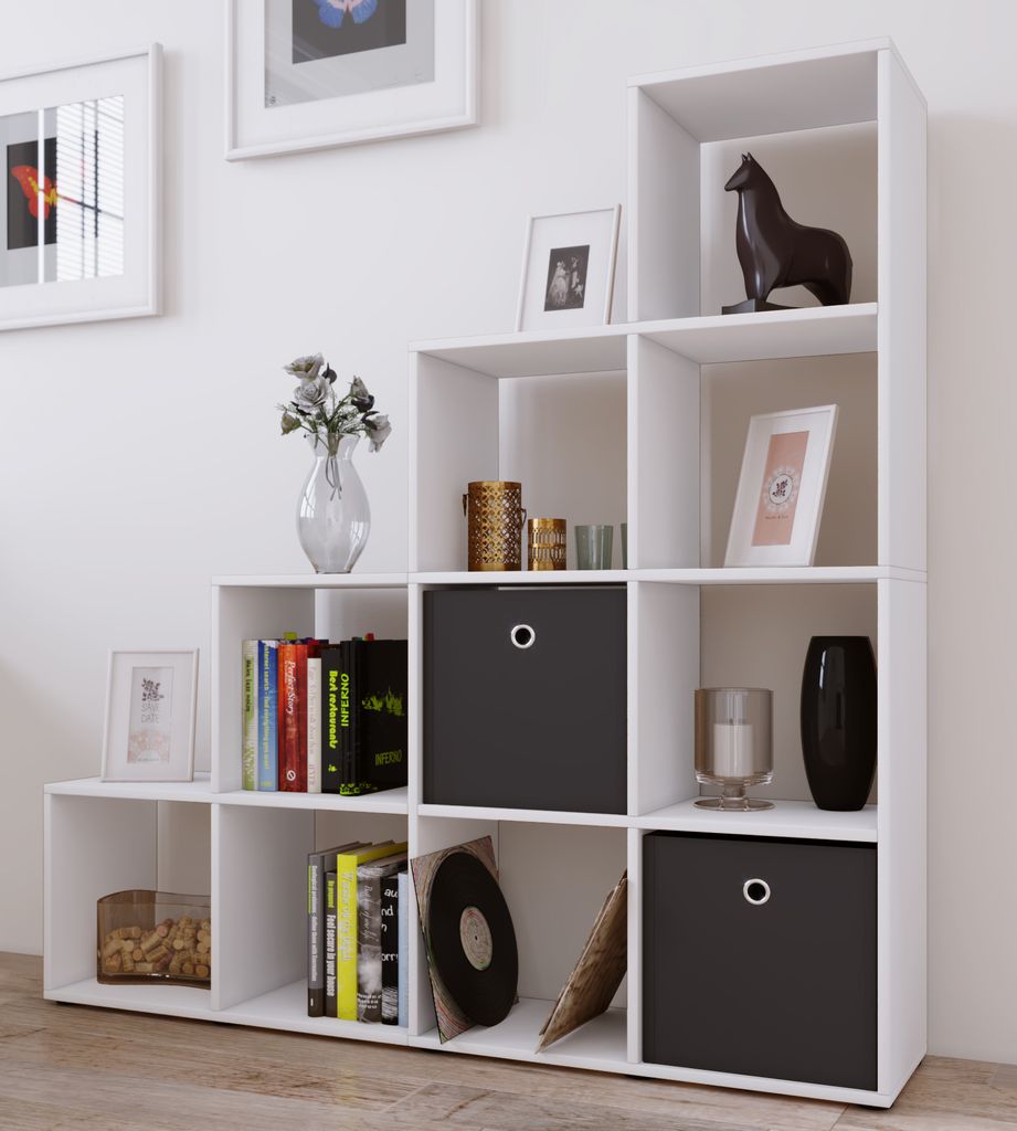 VCM Holzregal stehend | platzsparendes Regal | Maße:  H. Produktbild 