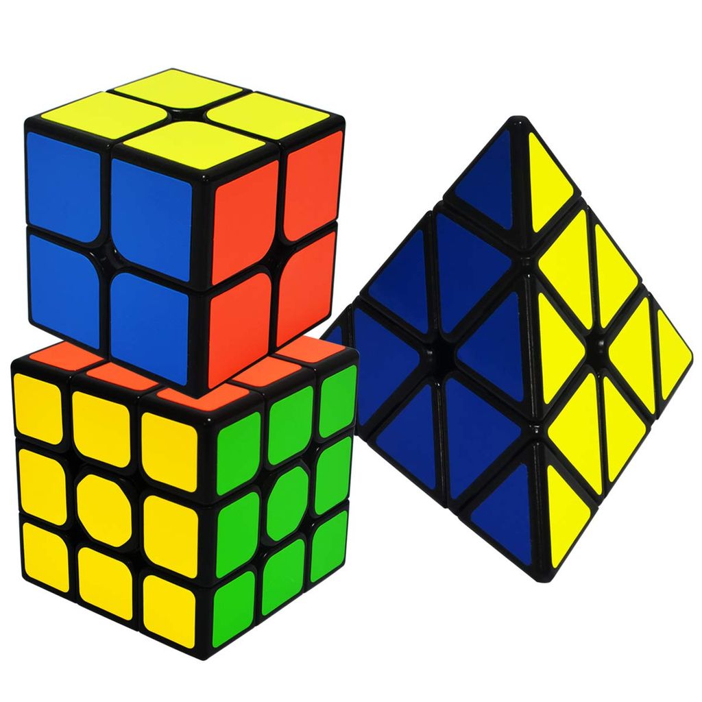 Zauberwürfel Pyraminx Speed Cube,Dreieck Pyramid Magic Puzzle Cube Zauber Würfel 