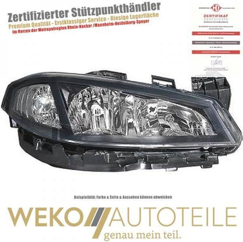 Diederichs Scheinwerfer re. Laguna , 05-07