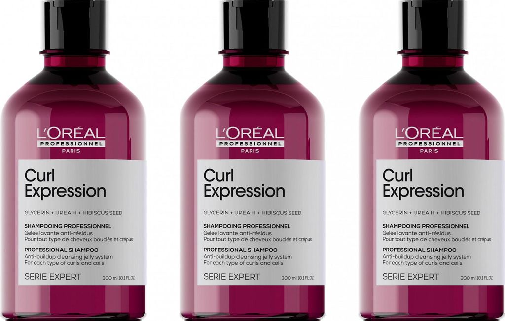 Curl Expression Anti-Buildup Cleansing Jelly 3x300 ml