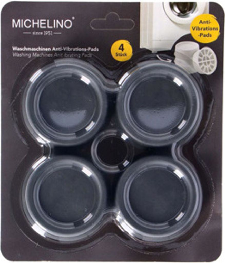 Cuscinetti antivibranti per lavatrice Michelino - set di 4, Immagine del prodotto 