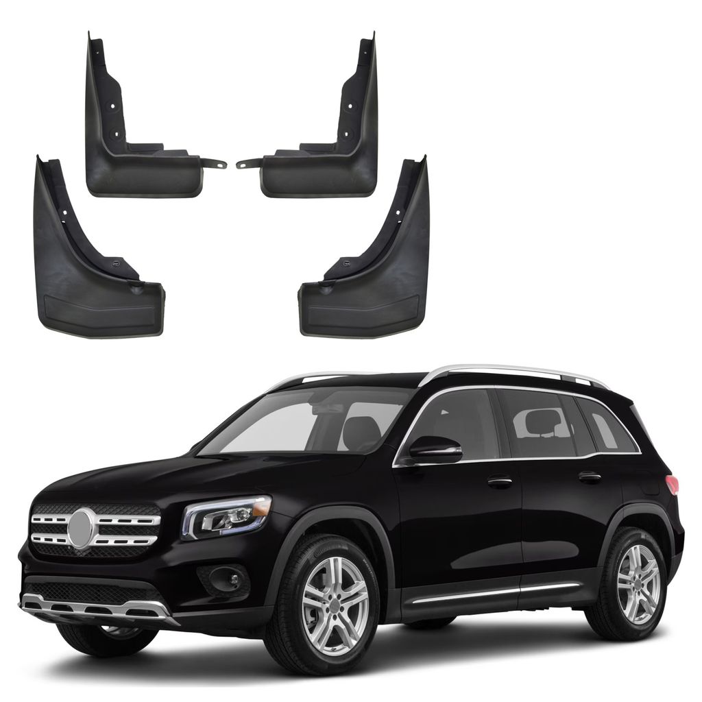 Bavettes Garde-Boue Jeu De 4 Pcs Pour Mercedes GLB Class Image du produit 