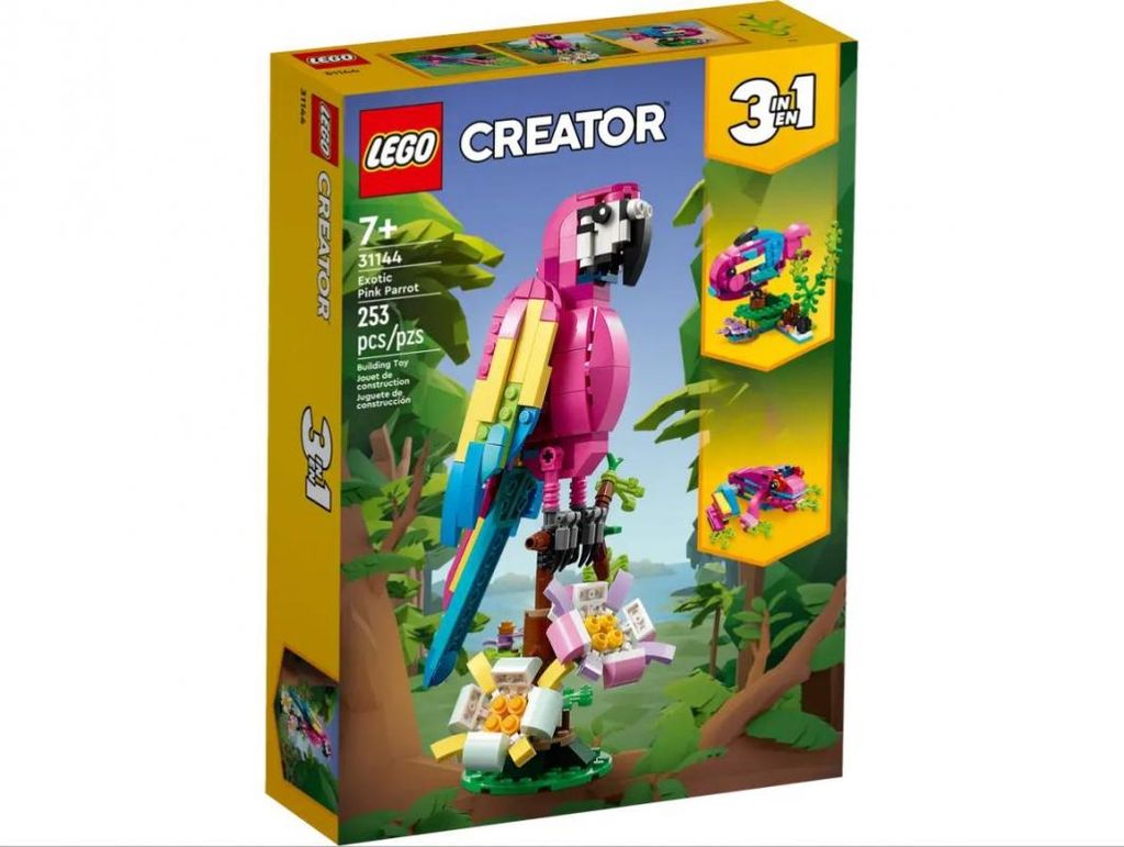 LEGO® Creator 3 v 1 31144 Exotický ružový papagáj Obrázok produktu 