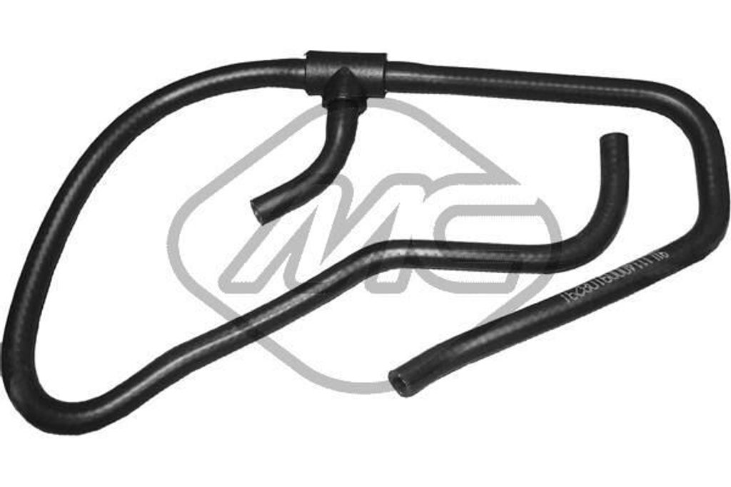 Metalcaucho Kühlerschlauch Wasserschlauch für FORD FIESTA III (GFJ) 08291