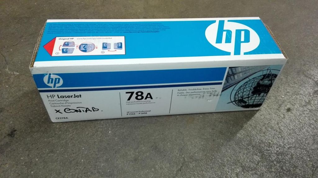HP 78A Schwarz Original LaserJet Tonerkartusche, 2100 Produktbild 