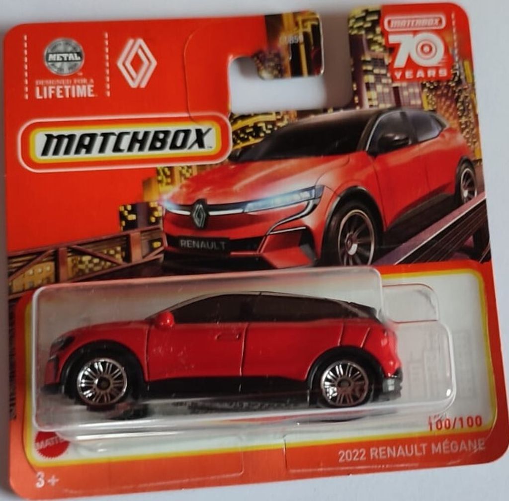 Matchbox, modelauto, Renault Mégane, serie 2023, kleur Productafbeelding 