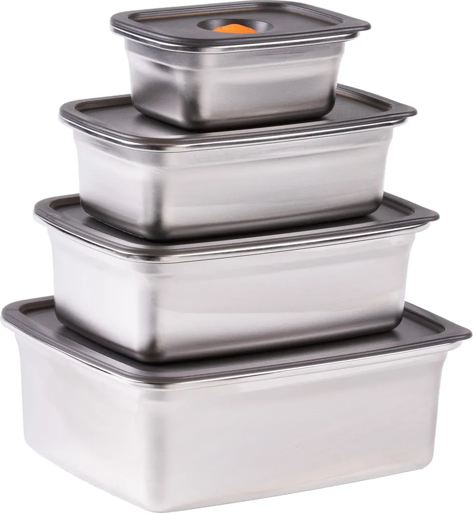 Risparmia sulla Spesa con STONELINE Sottovuoto Acciaio Inox | Set 8pz