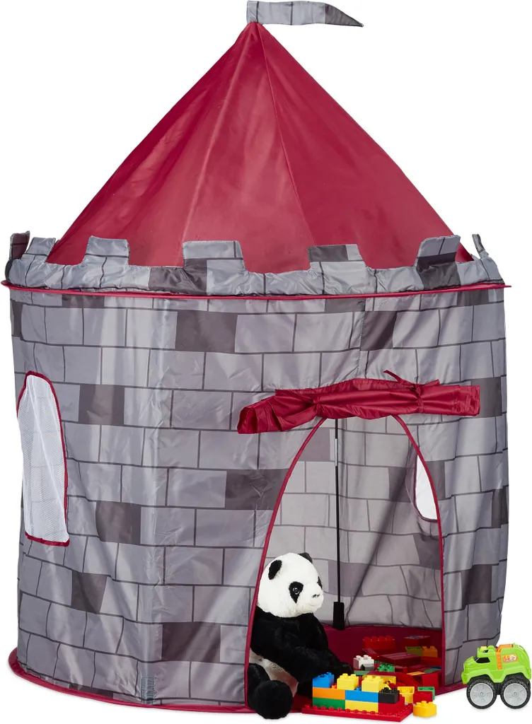 Cabane enfant château fort - Tente de jeu intérieure pour petits garçons