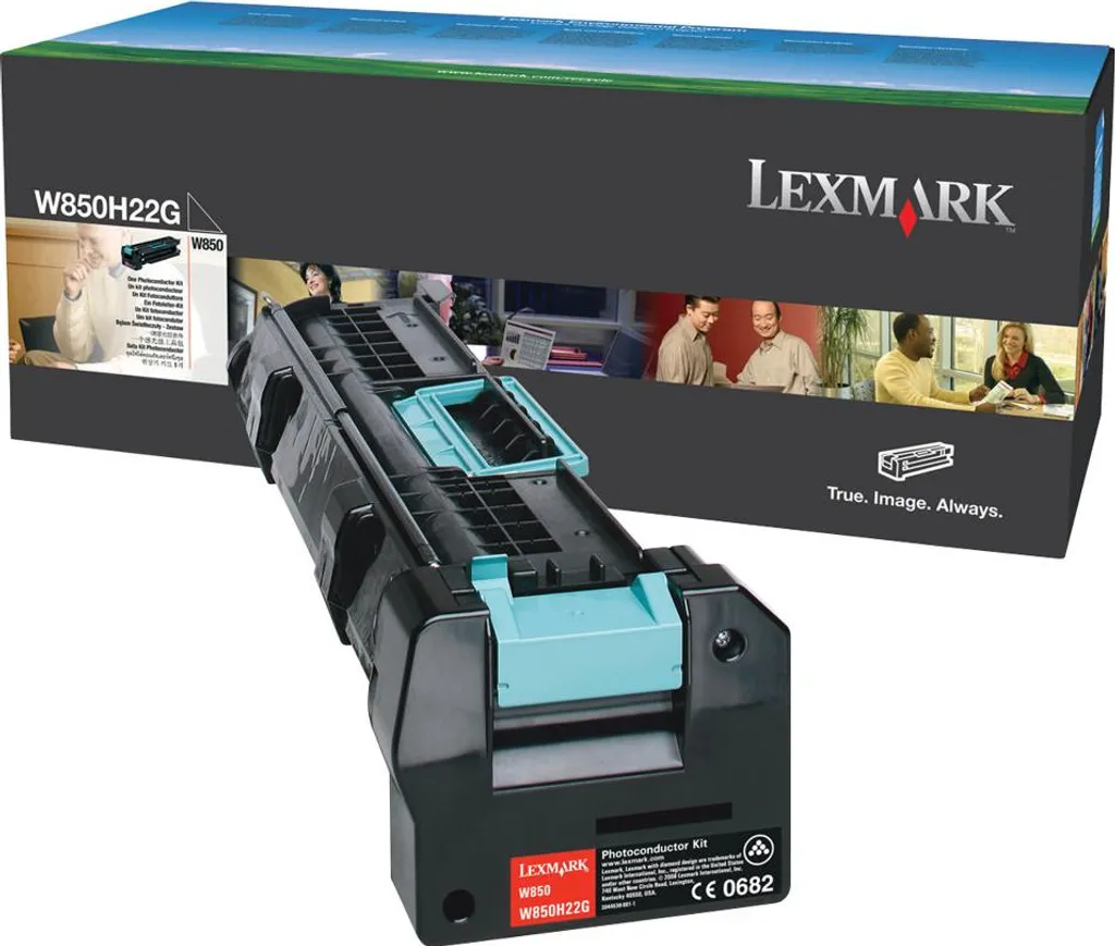 Unité de Tambour Lexmark W850H22G Noir pour Gamme Laser W850 Serie