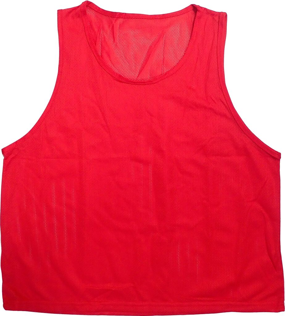 Wielertrui voor training, maat 130/155 cm - rood Productafbeelding 
