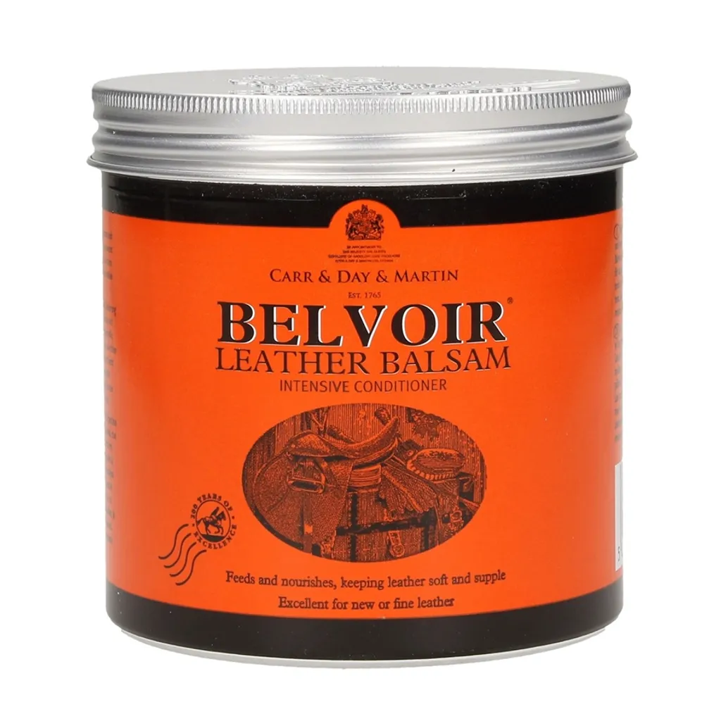 Belvoir Leather Balsam 500ml | Nutriente Cuoio con Cera d'Api - 3