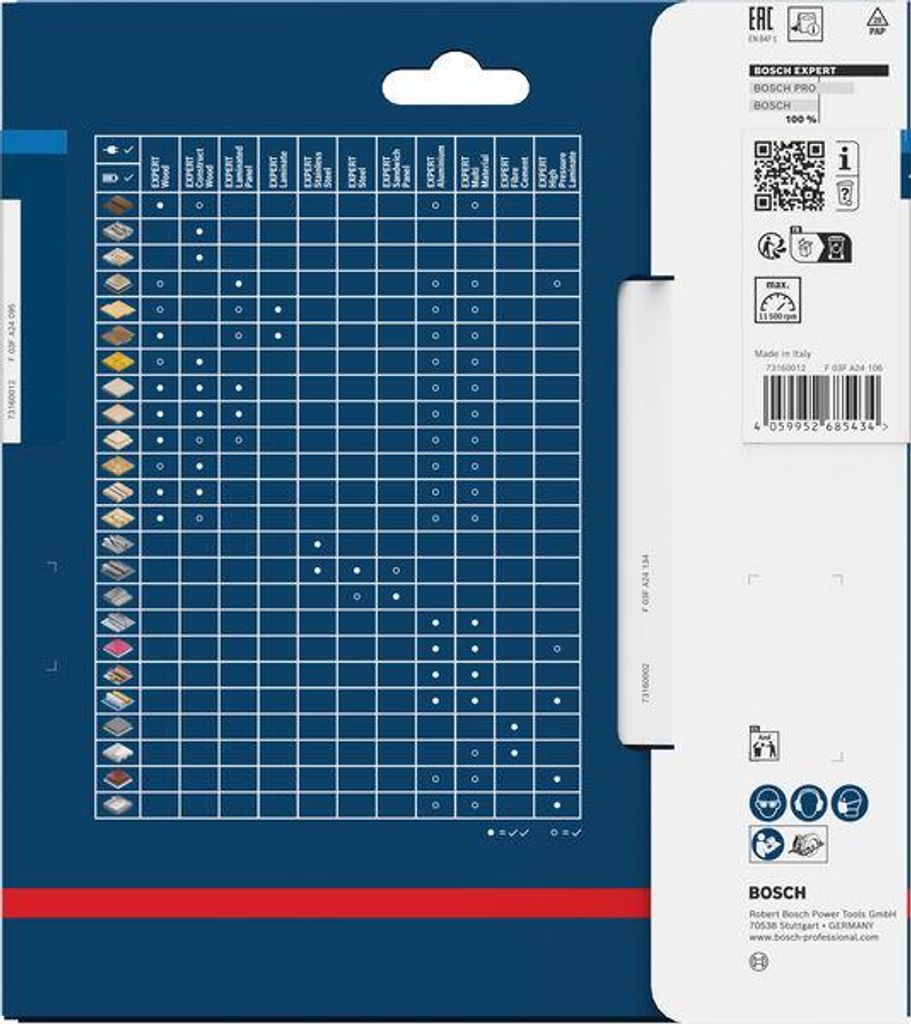 EXPERT Aluminium Kreissägeblatt, 165x20 mm, Z56