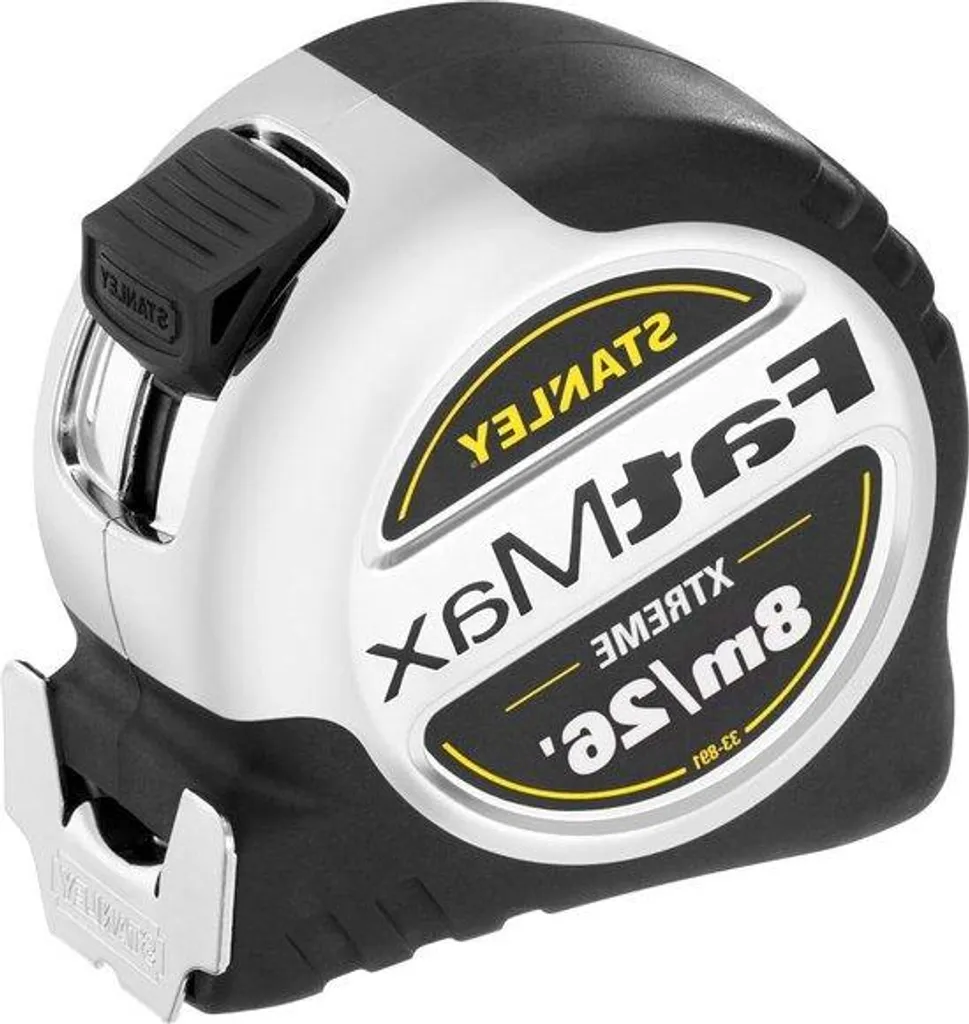 Mètre ruban incassable FatMax XL 8m - Fini les rubans qui plient et cassent