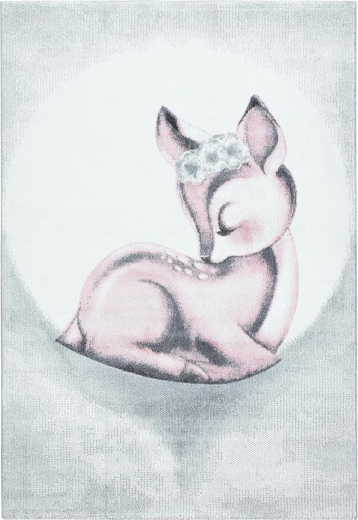 Kinder Teppich BAMBI Pink 120 cm x 170 cm