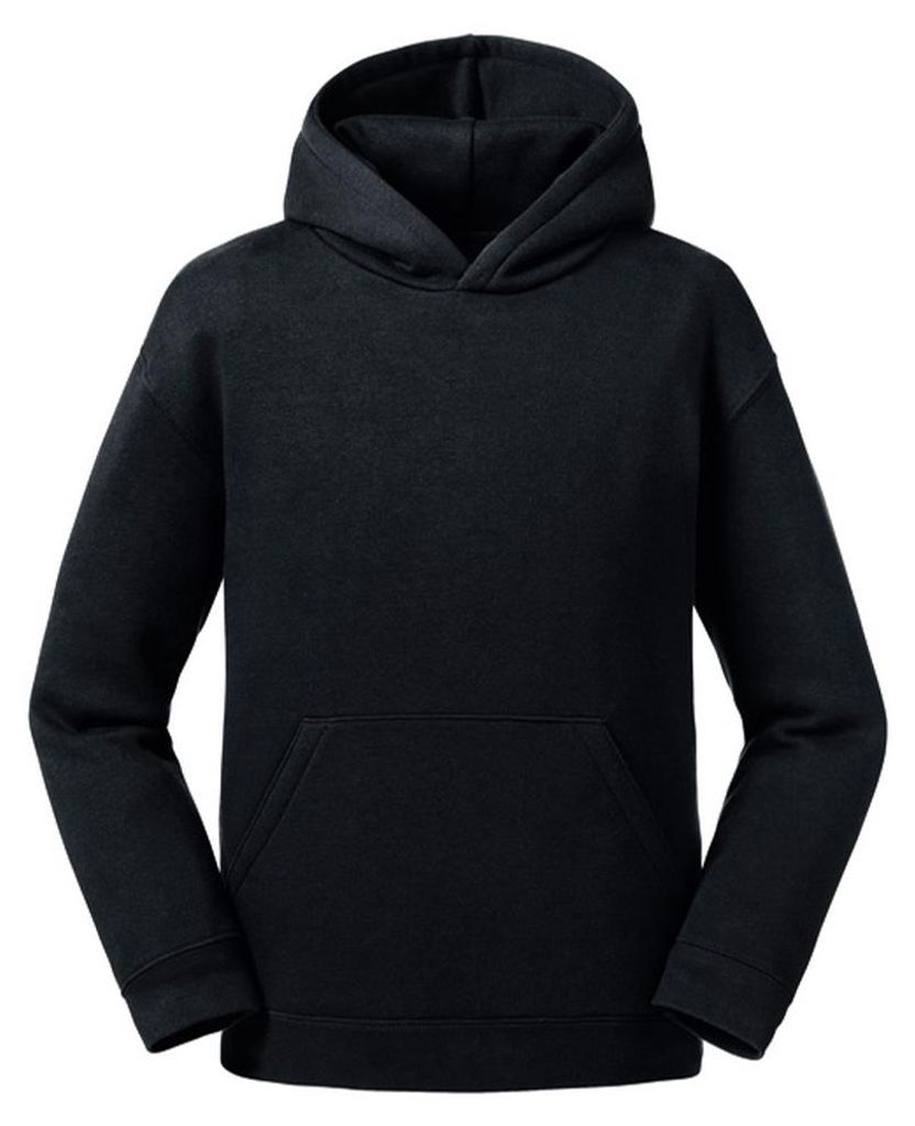 Russell - "Authentic" Kapuzenpullover für Kinder LT4879 (128) (Schwarz)