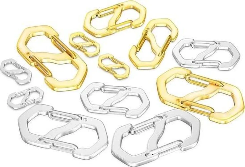 Fermoirs de bracelets inoxydables et hypoallergéniques - Argenté poli