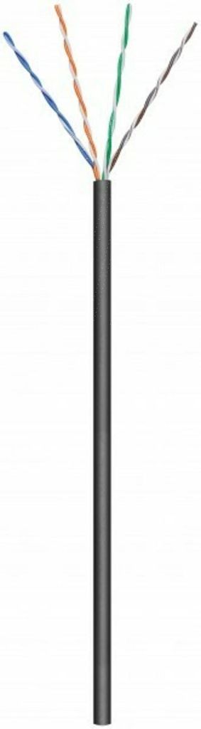 DSIT CAT6 U/UTP 50m outdoor Netzwerkkabel flexibel Schwarz CCA (DC-OUT-UTP6CCA-50)