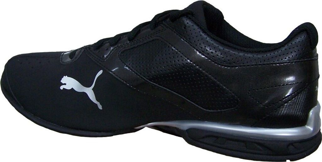 Puma Tazon 6 Herren Laufschuhe, Farbe:Schwarz, Größe:45