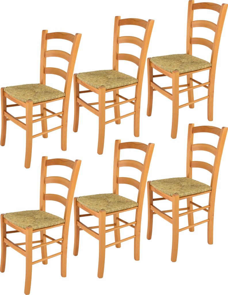 t m c s Tommychairs - Lot de 6 chaises VENICE pour la Image du produit 