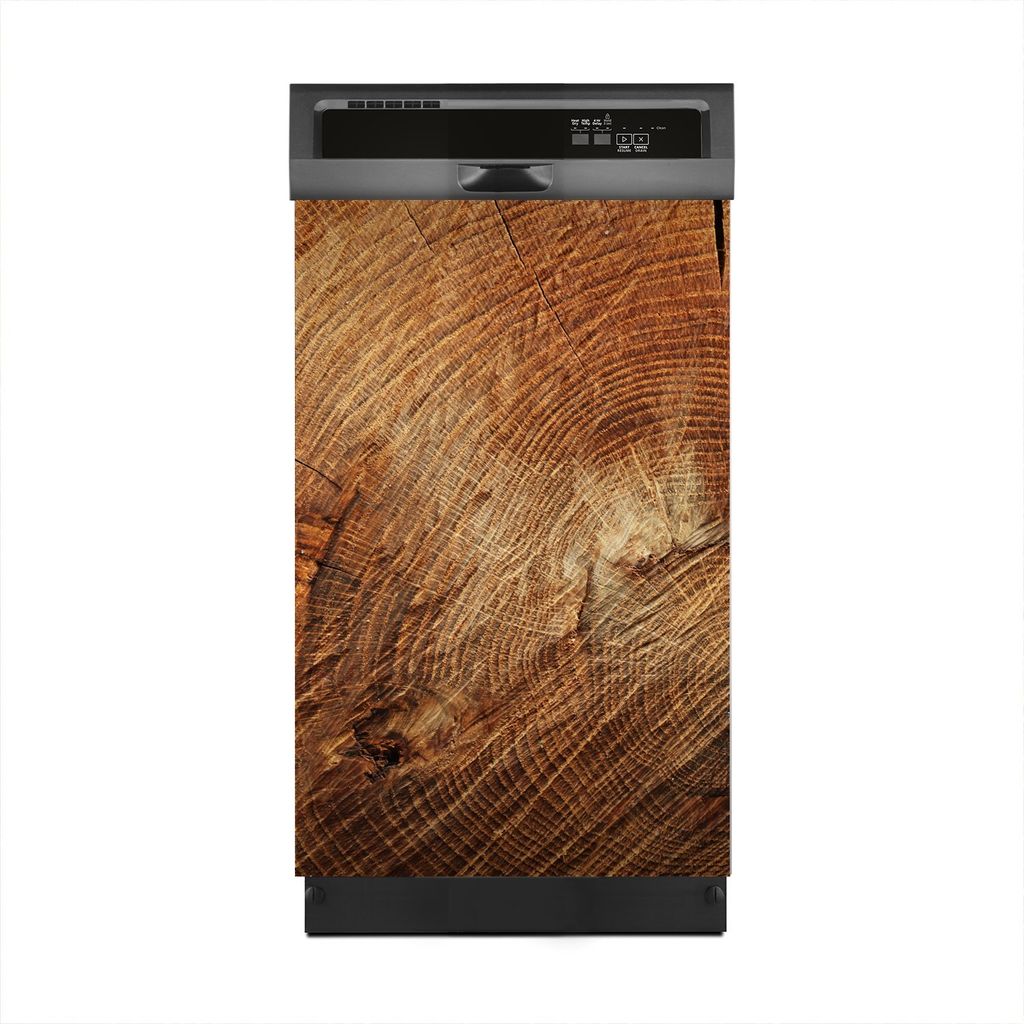 Aufkleber sticker 45x70 cm Dekorative folie Spülmaschine - Holz Stamm