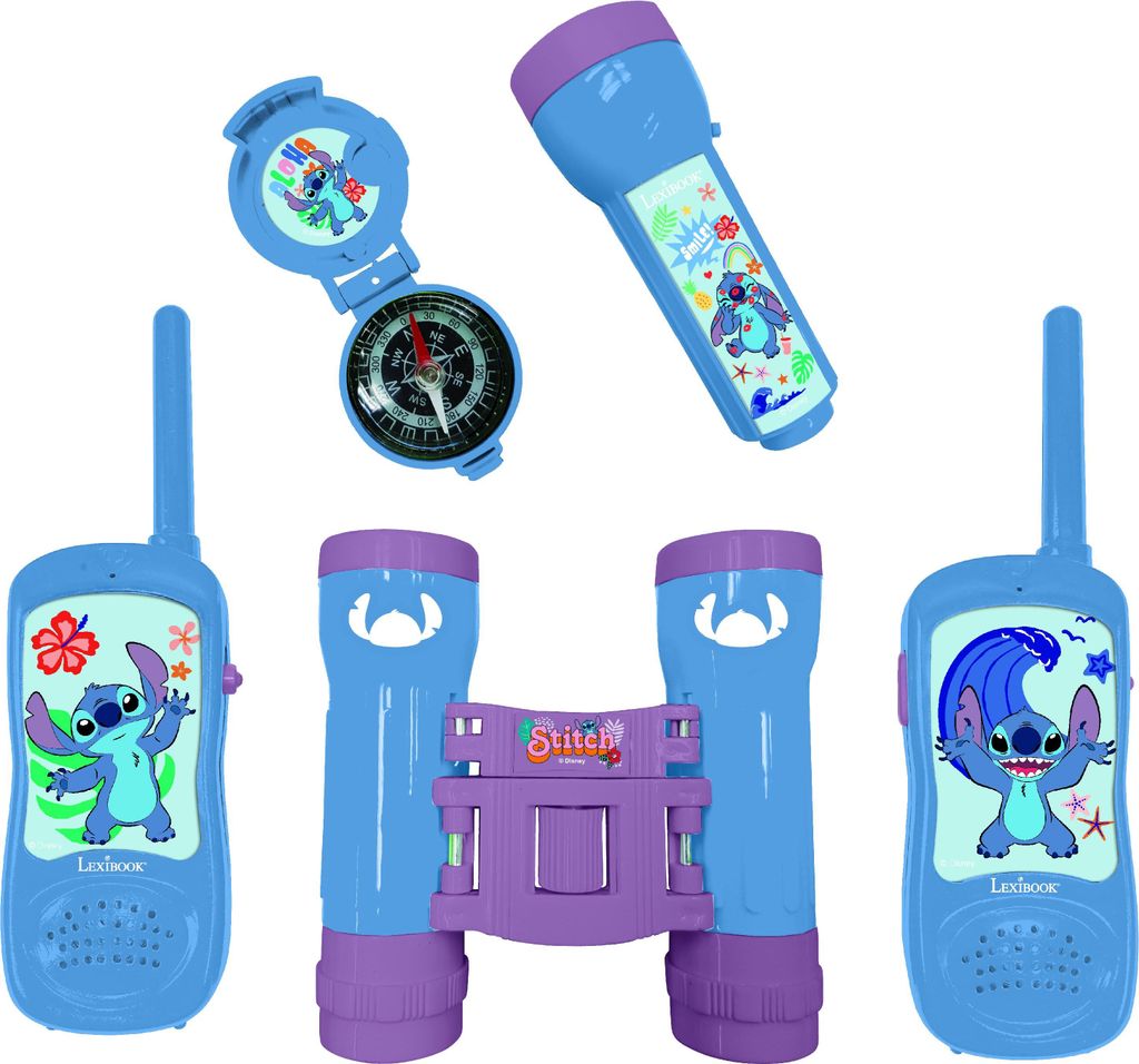 Abenteurer-Set mit Stitch-Walkie-Talkies