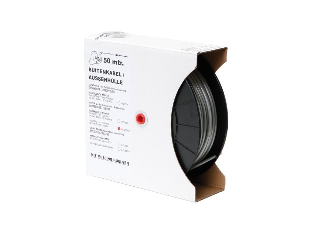 Slurf Aussenhuelle Sis-Sp4 50M Haspel Silber M. Huelsen silber