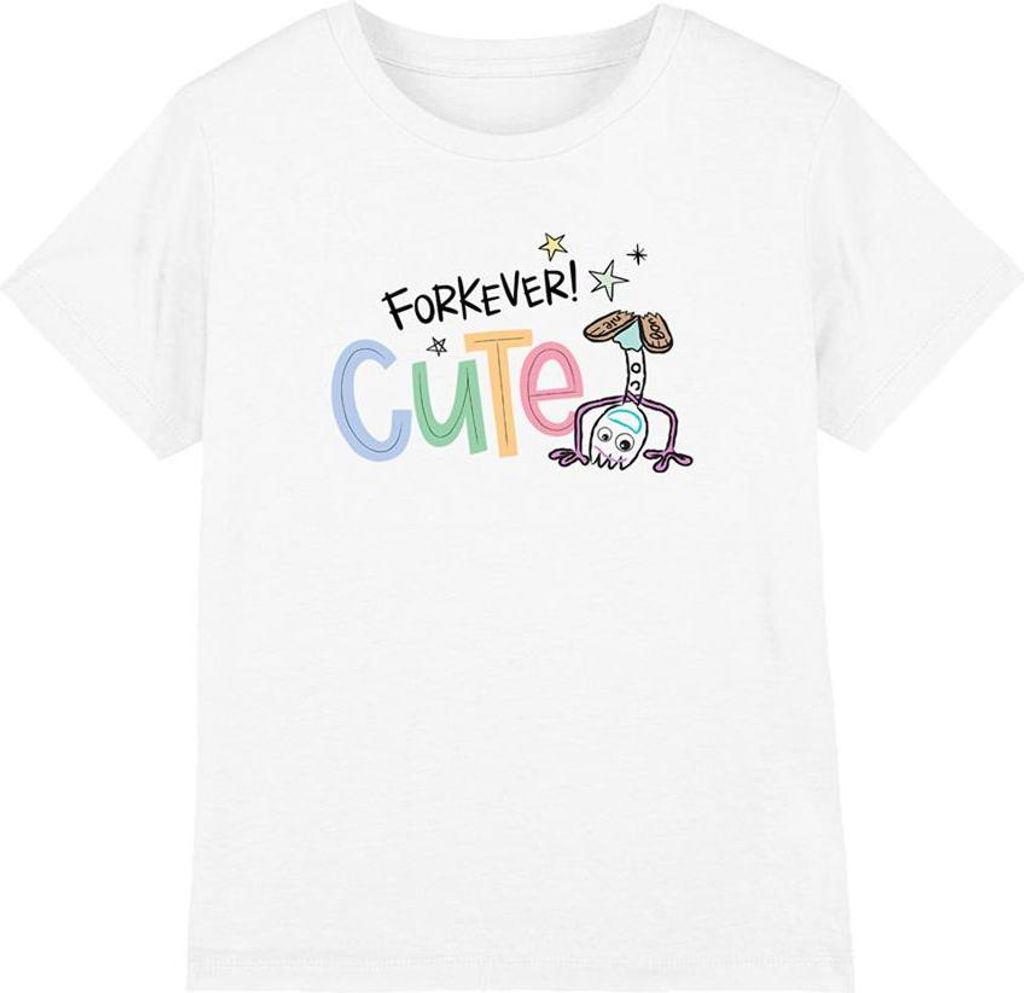 Toy Story 4 - "Forever Cute" T-Shirt für Mädchen TV24858 (116) (Weiß)