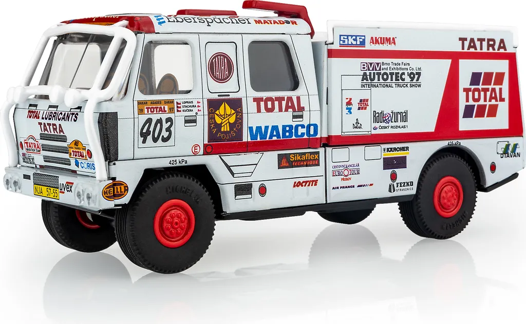 Camion Miniature Tatra 815 Dakar 1997 KOVAP 1:43 pour Collectionneurs