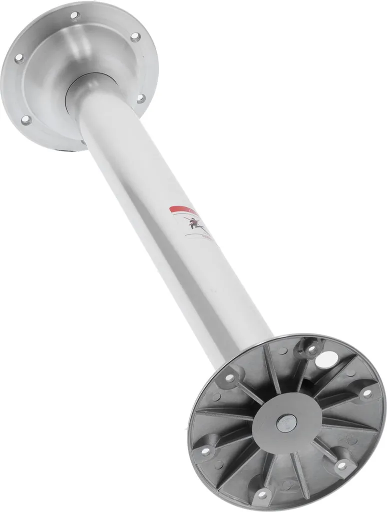 Pied de table amovible 710mm en aluminium pour camping-car et yacht