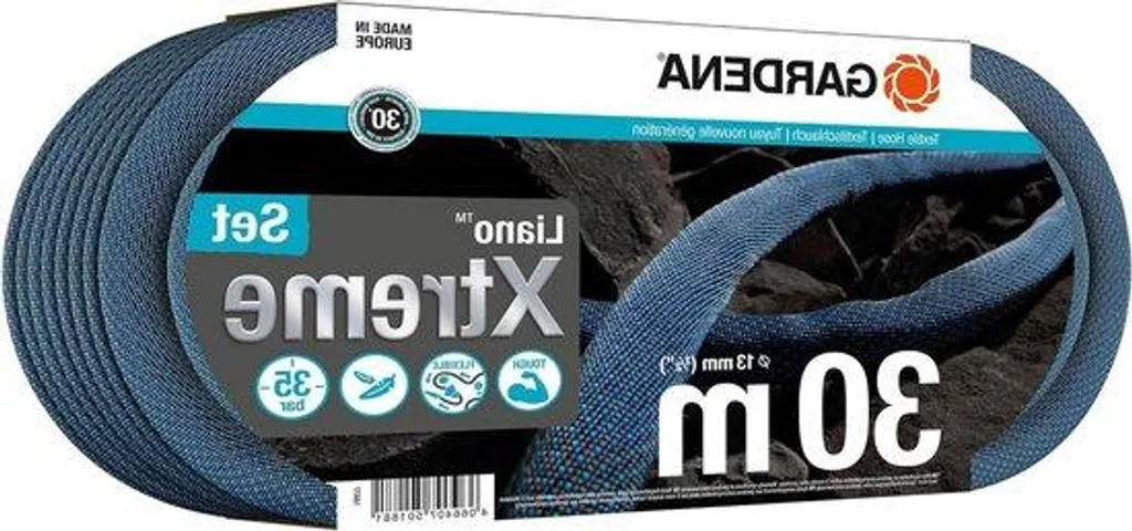 Tuyau d'arrosage 30m pour jardin et terrasse Liano Xtreme 1/2 pouce