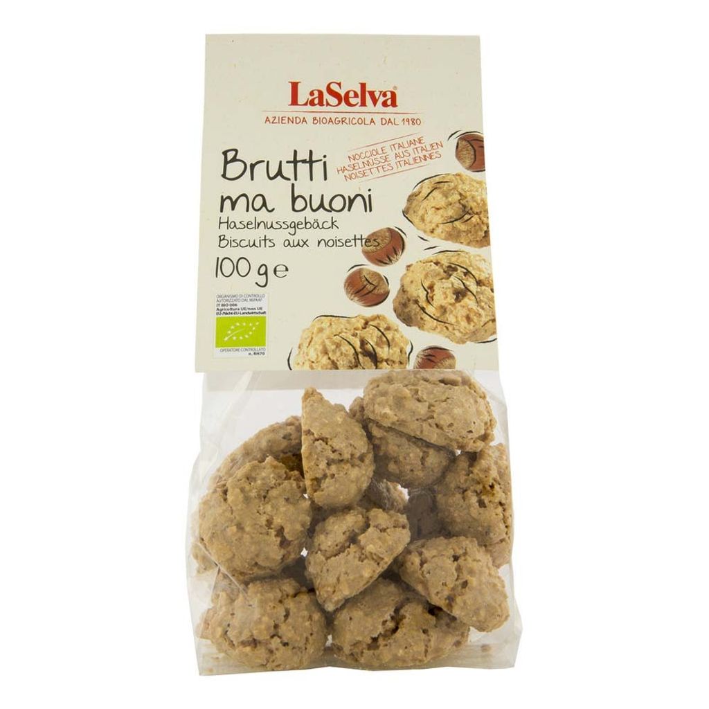 Brutti ma buoni - Biscuits aux noisettes 100g Image du produit 