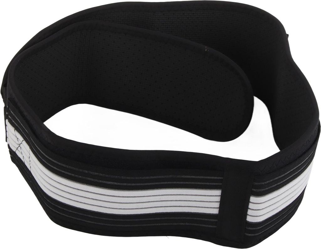 Iliosakral-SI-Gelenk-Hüftgurt, Unterstützung des unteren Rückens, atmungsaktiv, schmerzlindernd, Becken-Kompressionsbandage, Schwarz
