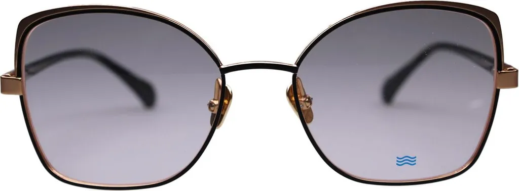 Jisco Julia GDBK - Lunettes légères en acétate avec finitions dorées luxueuses