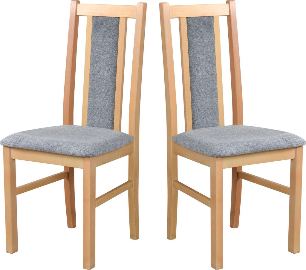 Chaise de salle à manger, bois de chêne massif Chaise Image du produit 