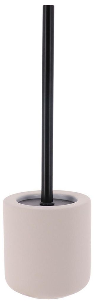 TENDANCE | WC-Bürste - Toilettenbürste - beige - 12x40 cm - Steingut - Kunststoff - Klobürste - Praktisch