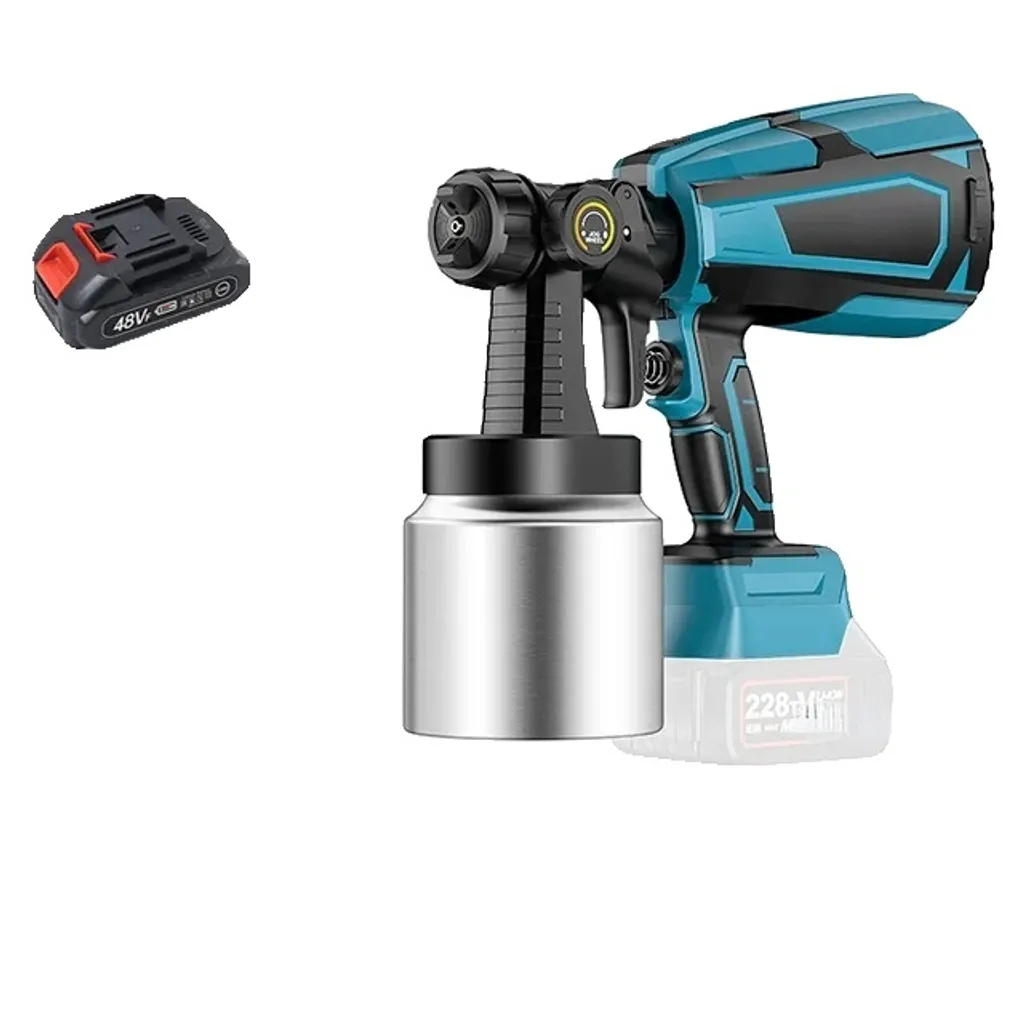 Pistolet pulvérisateur électrique sans fil pour peindre sans traces