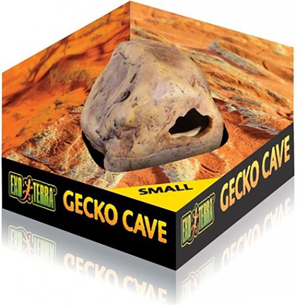 Exo Terra Kleines Gecko-versteck Golden 9.5 x 10 x 9.5 cm Produktbild 