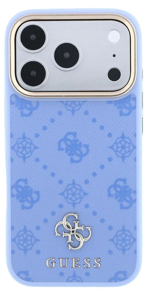 Guess 4G Metal Logo Backcover MagSafe voor de Apple iPhone Productafbeelding 