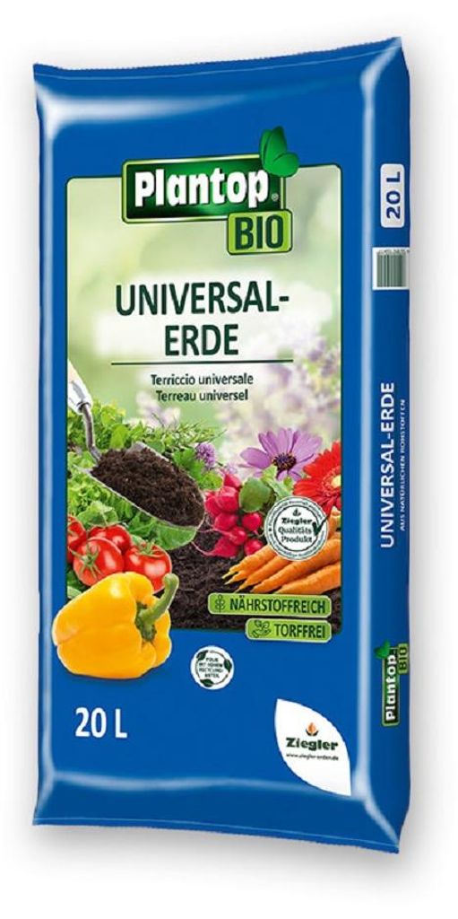 Plantop  Universal-Erde Kultursubstrat, torffrei, 20 Liter Produktbild 