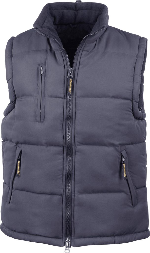 Result Herren Bodywarmer / Steppweste, wasserabweisend, winddicht FK587 (3XL) (Marineblau)