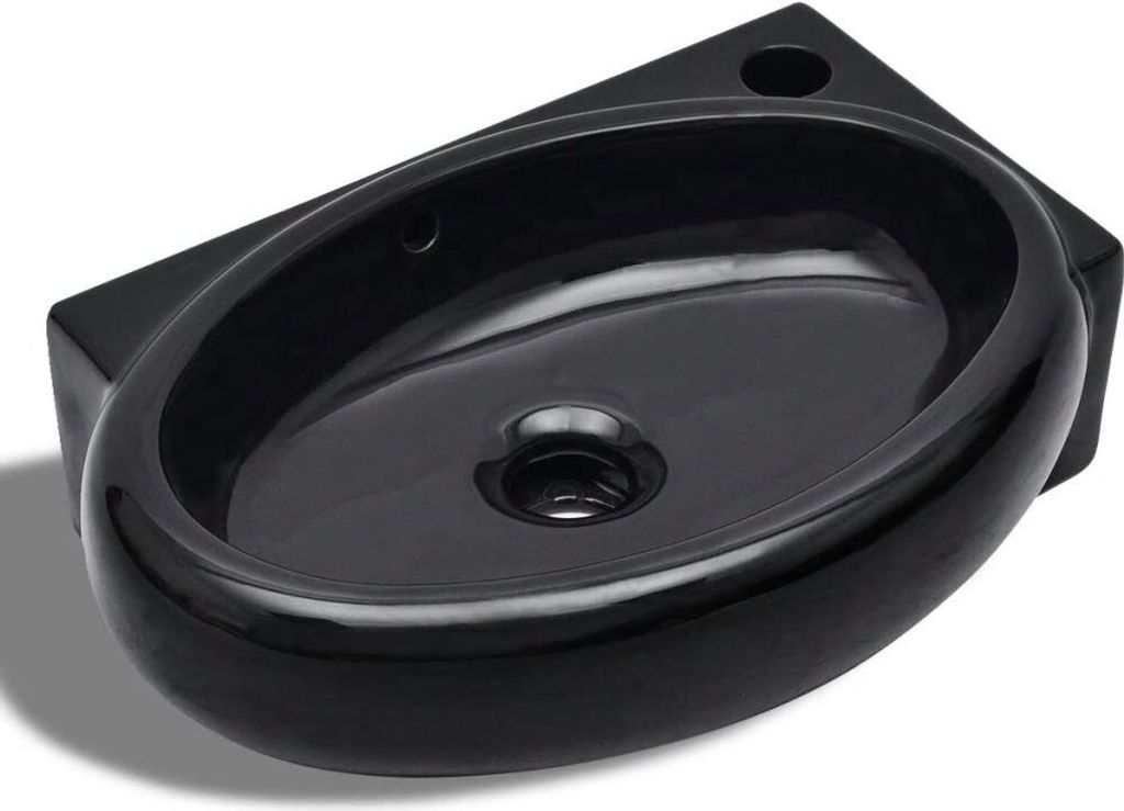 vidaXL Lavabo in Vetroceramica con foro per Immagine del prodotto 
