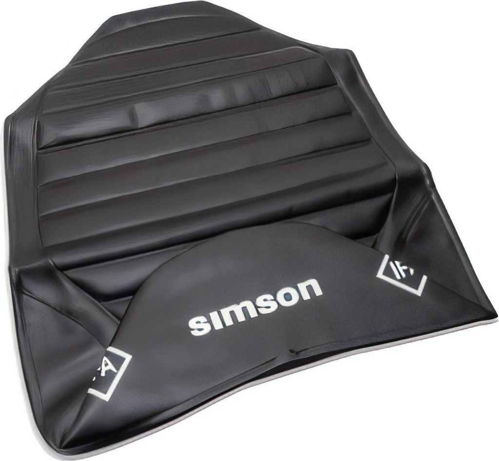 Sitzbezug SIMSON - schwarz, strukturiert, wasserdicht, Produktbild 
