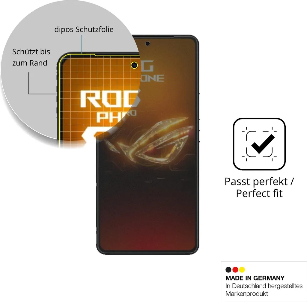 Pellicola Vetro Temperato Per Motorola Edge S (3 Pezzi) – 9H Anti Graffio HD – Kit Completo - 4