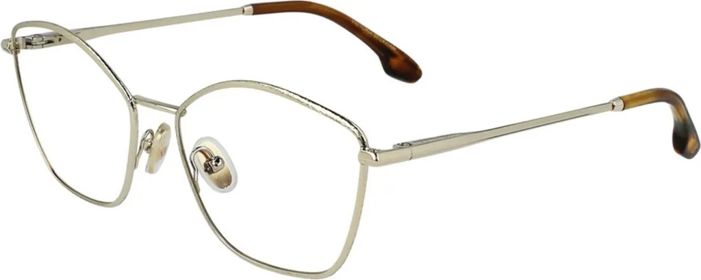 Victoria Beckham VB2122 Oro | Occhiali Geometrici Donna Autunno 2026