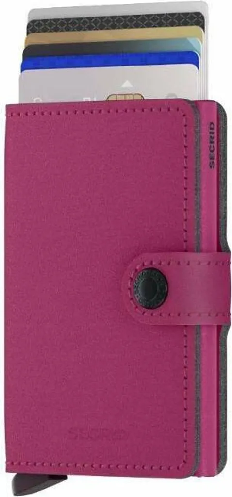 Miniwallet Yard Secrid Porte-monnaie RFID en Microfibre Durable et Robuste