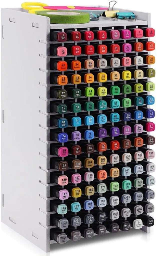 Organiseur de bureau bois : fini le désordre pour stylos et crayons