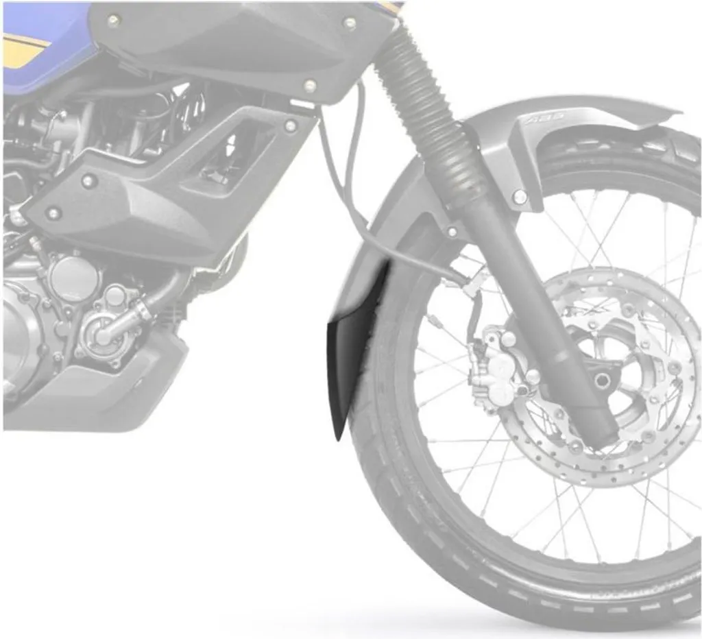 Bavette avant noire PUIG 9836N - Fini la boue sur votre Tenere 660Z