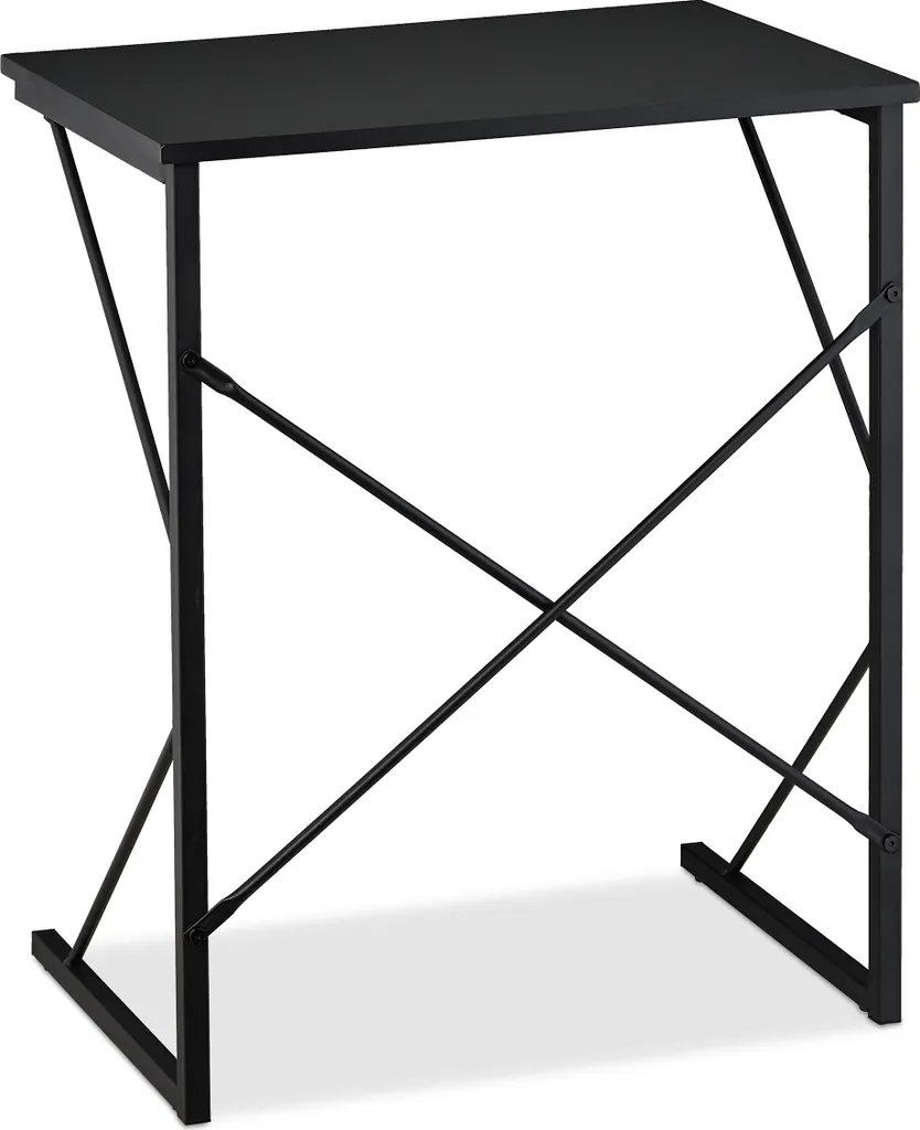 Bureau Gain de Place au Design Scandinave Minimaliste Plateau Blanc - 9