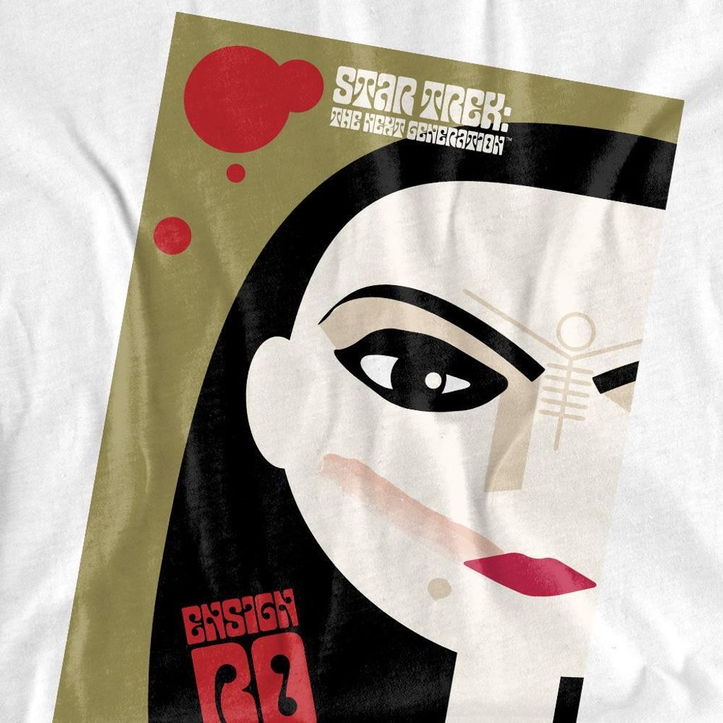 Star Trek - "The Next Generation Season 5 Episode 3" T-Shirt für Herren/Damen Uni TV9992 (XL) (Weiß)